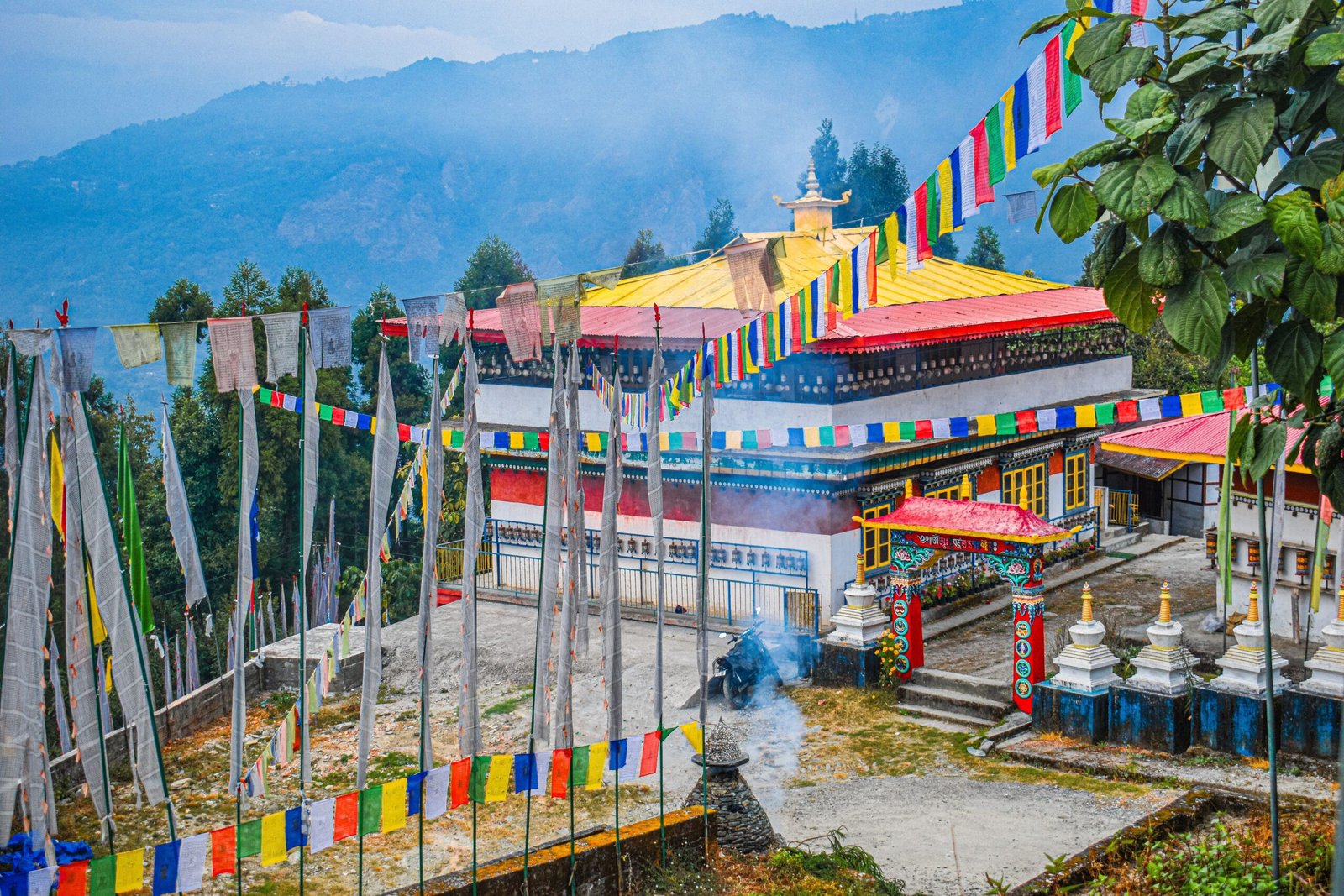Darjeeling hills landscape